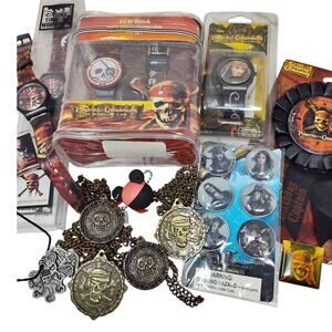 Pirates of the Caribbean Bundle: Watches, Medallions & More - AS IS!